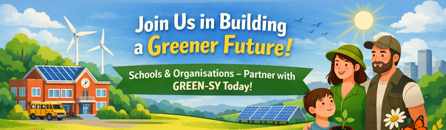 Illustration of outreach and collaboration for joining the GREEN-SY project